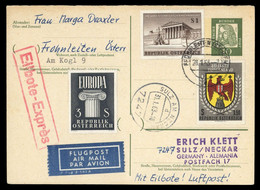 1961, Bundesrepublik Deutschland, P 70 A U.a., Brief - Unclassified