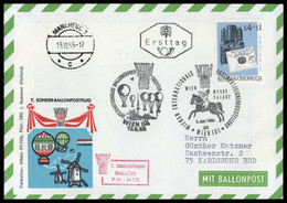 1965, Österreich, Palmer 7.4 A, Brief - Machine Postmarks