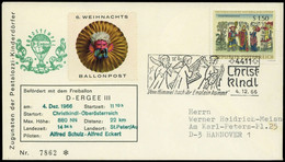 1966, Österreich, Palmer C 6, Brief - Oblitérations Mécaniques