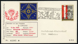 1965, Österreich, Palmer C 5, Brief - Oblitérations Mécaniques