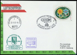 1992, Österreich, Palmer, LU 1 -3, Brief - Machine Postmarks