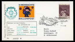 1969, Österreich, Palmer C 9, Brief - Oblitérations Mécaniques