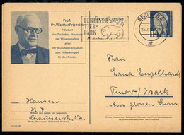 1952, DDR, P 52/01 (2), Brief - Other & Unclassified