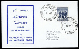 1961, Australische Gebiete In Der Antarktis, 6, Brief - Andere & Zonder Classificatie