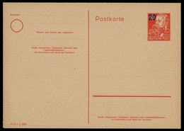 1952, DDR, P 42 II, Brief - Other & Unclassified