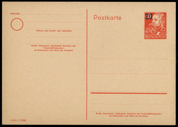 1952, DDR, P 42/02, Brief - Autres & Non Classés