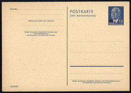 1954, DDR, P 63, Brief - Other & Unclassified