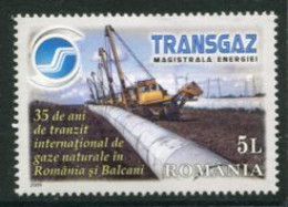 ROMANIA 2009 Gas Pipeline MNH / **.  Michel 6399 - Ungebraucht