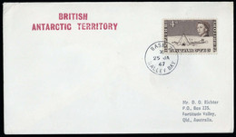 1963, Britische Gebiete In Der Antarktis, 7, Brief - Otros & Sin Clasificación
