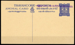 1920, Indien Staaten Travancore, P, Brief - Travancore