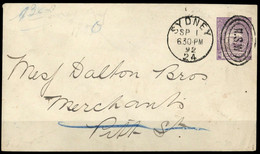 1888, Neusuedwales, U 7, Brief - Non Classés