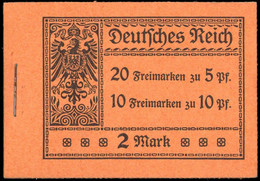 1913, Deutsches Reich, MH 5.19 A, ** - Booklets