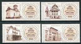 ROMANIA 2009 First Report Of Bucharest  MNH / **.  Michel 6393-96 - Nuovi