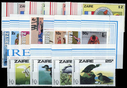 1982, Zaire, 772-78 U.a., ** - Autres & Non Classés