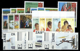 1980, Zaire, 647-54 U.a., ** - Autres & Non Classés