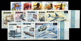 1982, Zaire, 786-90 U.a., ** - Autres & Non Classés