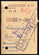 1949, Berlin, Brief - Otros & Sin Clasificación