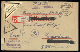 1948, Berlin, Brief - Other & Unclassified