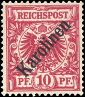 1899, Deutsche Kolonien Karolinen, 3 I, * - Karolinen