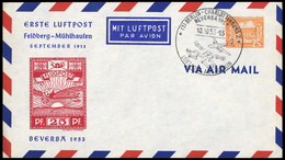 1953, Berlin, PU 7 / 2, Brief - Other & Unclassified