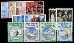 1977, Britische Gebiete In Der Antarktis, 68-70 U.a., ** - Andere & Zonder Classificatie