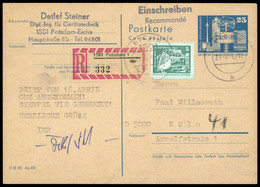 1985, DDR, P 80 U.a., Brief - Other & Unclassified