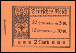 1913, Deutsches Reich, MH 5.6 A, ** - Postzegelboekjes