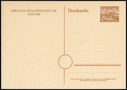 1954, Berlin, PP 1 / 06b, * - Altri & Non Classificati