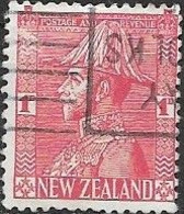 NEW ZEALAND 1926 King George V - 1d - Red AVU - Usati