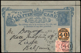 1892, Victoria, Brief - Ohne Zuordnung