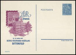 1957, DDR, PP 4 / 25, * - Sonstige & Ohne Zuordnung