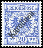 1899, Deutsche Kolonien Karolinen, 4 I, * - Carolines