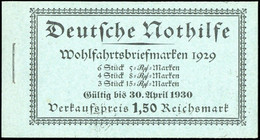 1929, Deutsches Reich, MH 28.1, ** - Markenheftchen