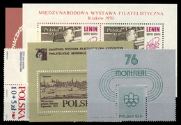 1963, Polen, Bl. 30 U.a., ** - Autres & Non Classés