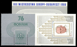 1966, Polen, Bl. 39 U.a., ** - Other & Unclassified