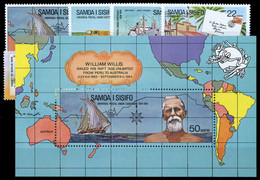 1974, Samoa, 302-05 U.a., ** - Samoa