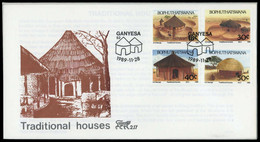 1989, Bophuthatswana, 227-30 U.a., FDC - Bophuthatswana