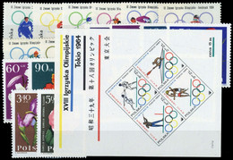 1964, Polen, 1457-64 U.a, ** - Andere & Zonder Classificatie