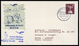 1959, Berlin, PU 19, Brief - Altri & Non Classificati