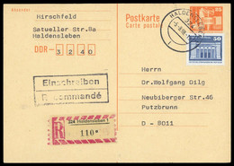 1988, DDR, P 87 I U. 2549, Brief - Sonstige & Ohne Zuordnung