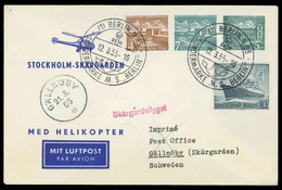 1955, Berlin, PU 9 U.a., Brief - Autres & Non Classés