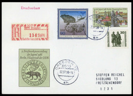 1990, DDR, P 94, 3314 U. 3345, Brief - Andere & Zonder Classificatie