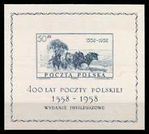 1958, Polen, Bl. 22, ** - Autres & Non Classés