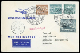 1955, Berlin, PU9 U.a., Brief - Altri & Non Classificati