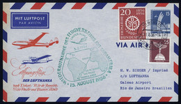 1956, Berlin, PU17 U.a., Brief - Altri & Non Classificati