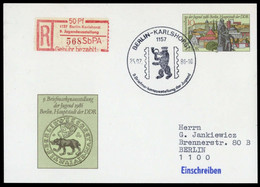 1986, DDR, P 94 U. 3, Brief - Other & Unclassified