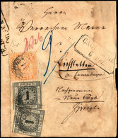 1853, Altdeutschland Baden, 5 (2), 11 A, Brief - Storia Postale