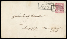 Altdeutschland Preussen, NDP U 1 Aa, Brief - Postal  Stationery