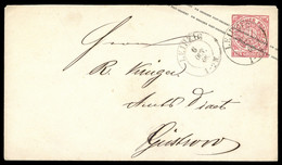 Altdeutschland Sachsen, NDP U 1 Ab, Brief - Postal  Stationery