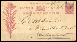 1887, Neusuedwales, P 5 B, Brief - Unclassified